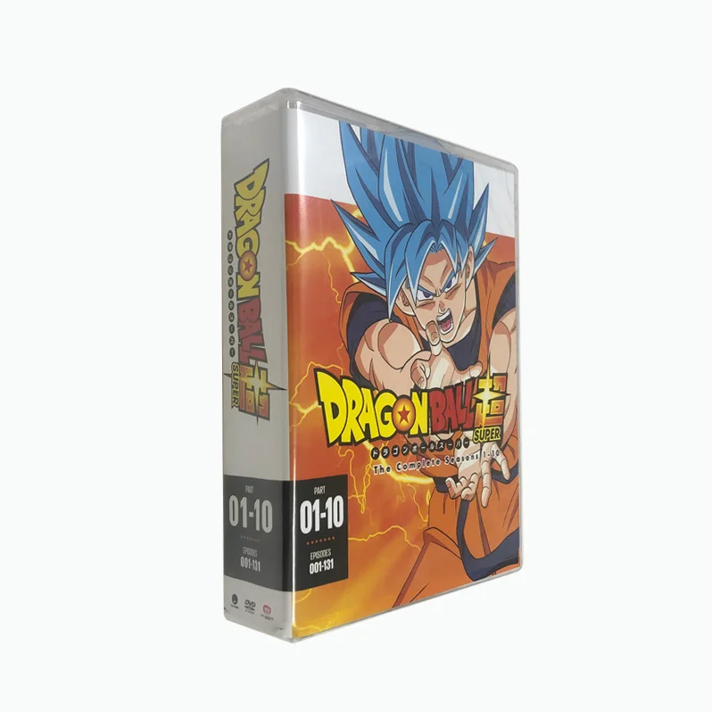 

Anime Dragon Ball Super 1-10 Season 20pcs DVD Toriyama Akira Super Definition Record Cosplay English Cartoon Compact Disc Gifts
