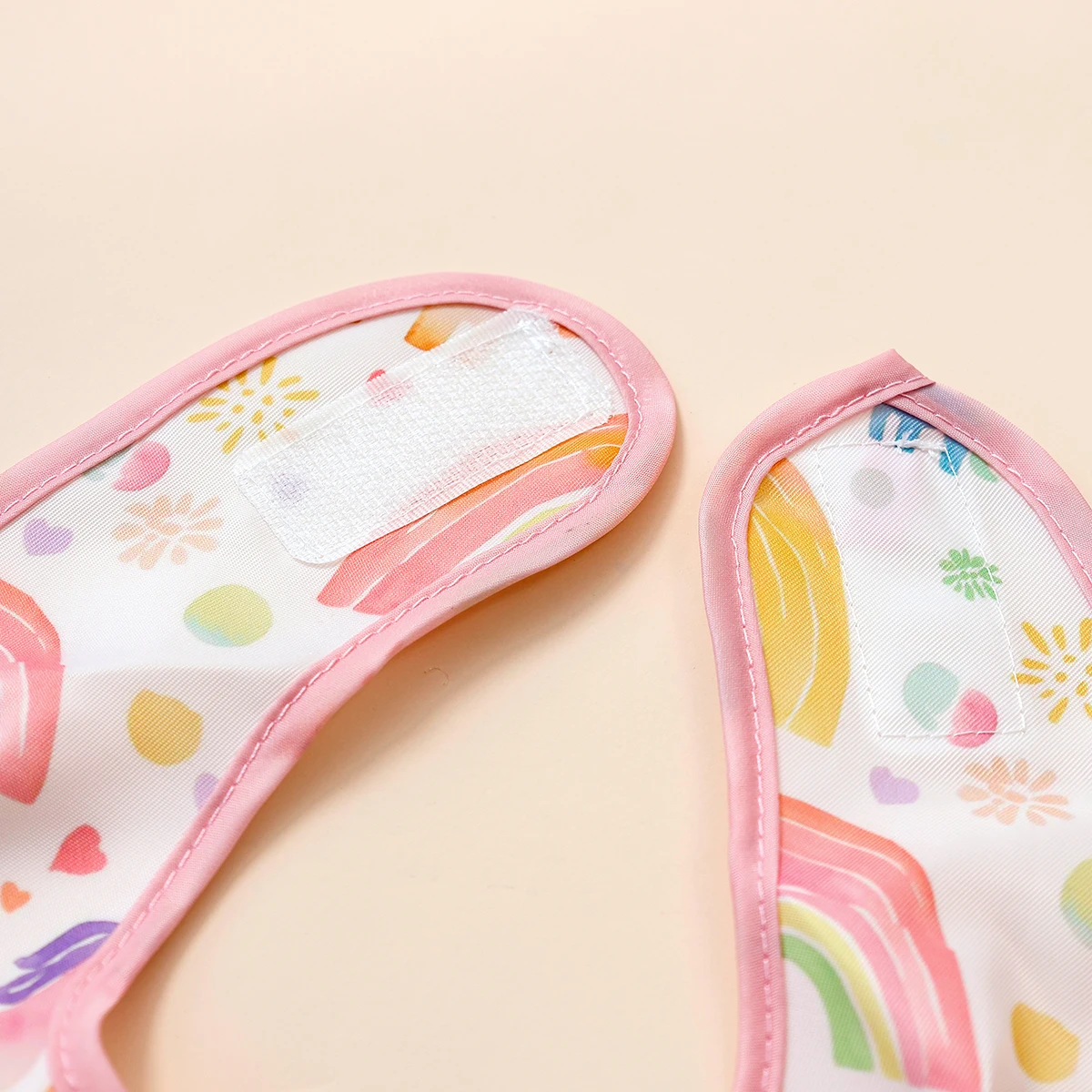 1 шт., милый детский нагрудник с ушками слона, водонепроницаемый нагрудник без рукавов для кормления младенцев, 100% полиэстер, нагрудники с карманами для еды ребенка