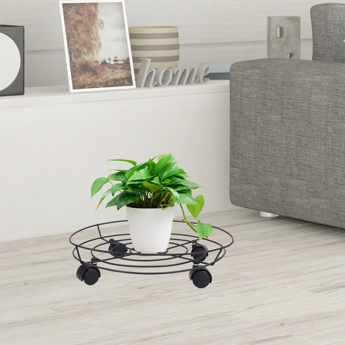 Weedness Pot en tissu 39 L noir – Sacco di coltivazione XL traspirante