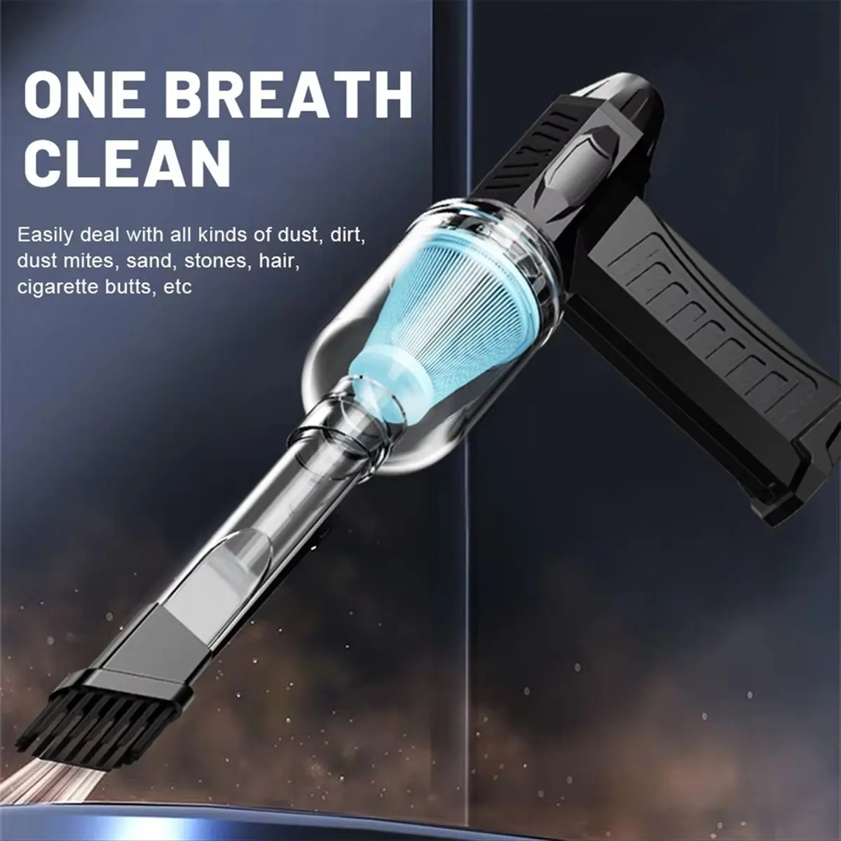 HGHO Super Violent Blower 800000RPM Brushless Blower Dry 10000mAh Charging Duct Fan 300G Thrust PC Cleaning Tool
