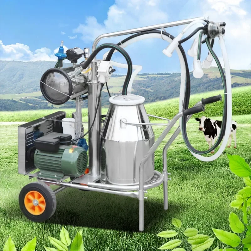 for Portable Automatic Electric Cow Milking Machine Goat Milk Maker Dairy Cow and Goat Milking Device