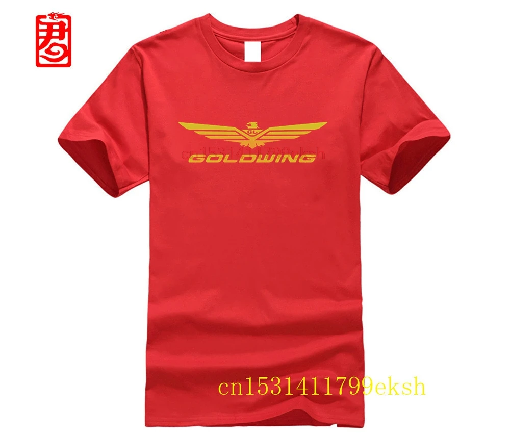 2024 New Mens T Shirts T-Shirt Japan Motorcycle Fans  Goldwing GL 1200 1800 Tee shirt