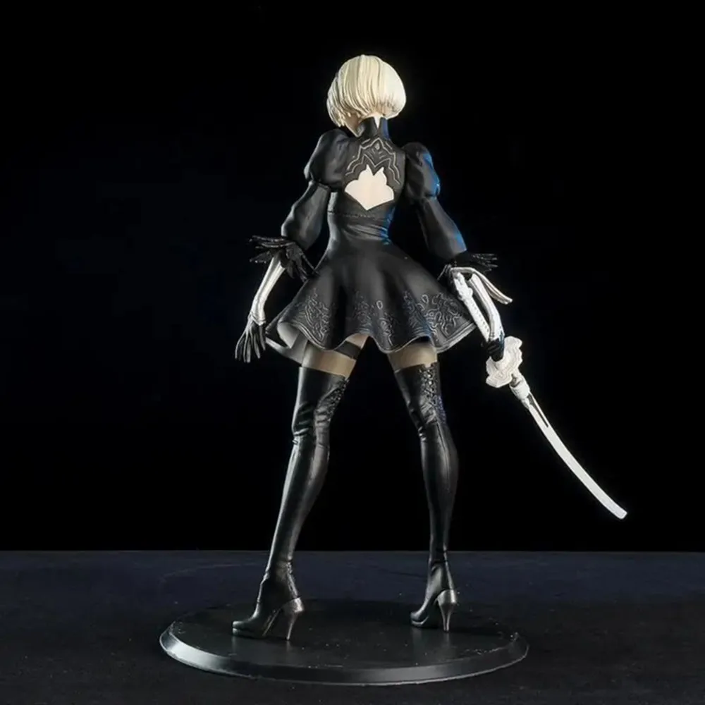 27cm NieR Automata 2B YoRHa Deluxe wersja pcv zabawki figurki akcji