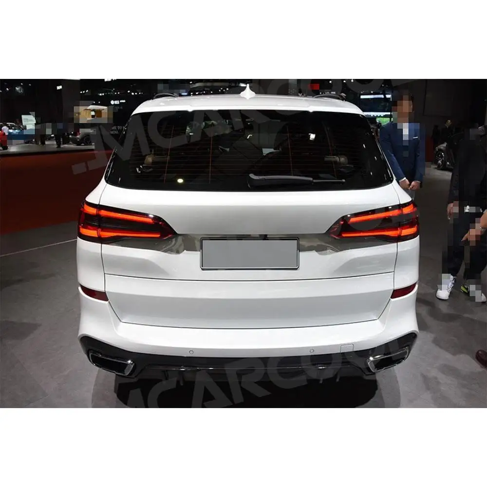 

Car Rear Diffuser Front Bumper Splitters Spoiler Aprons for BMW X5 G05 M Sport 2019+ Automotive Diffuser Wrap Angle Accessories