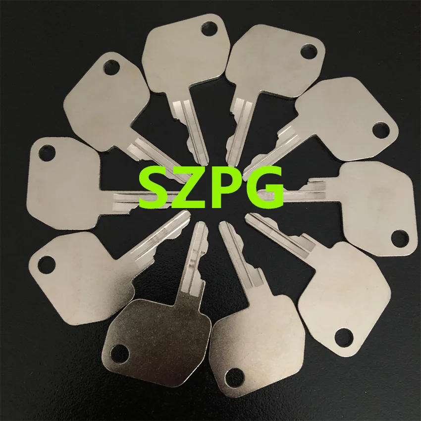 5/10/20PCS 92274 Key 86502903 ignition key for Lucas Ford New Holland Case Backhoe and Tractor