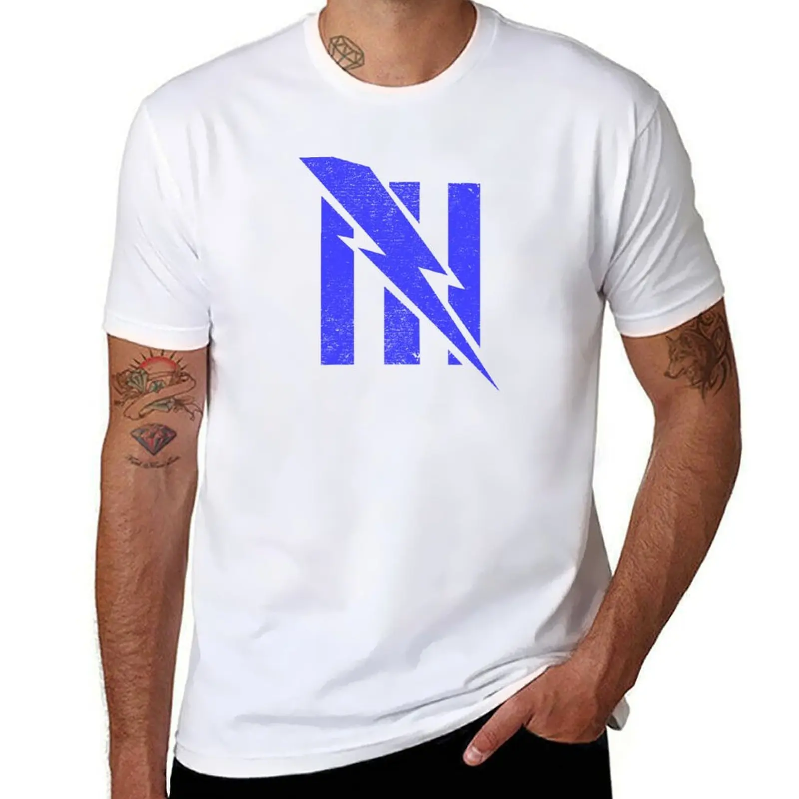 UT99 Unreal Tournament - Blue Team Logo T-Shirt man t shirt designer cotton t shirts man 100% T-Shirt