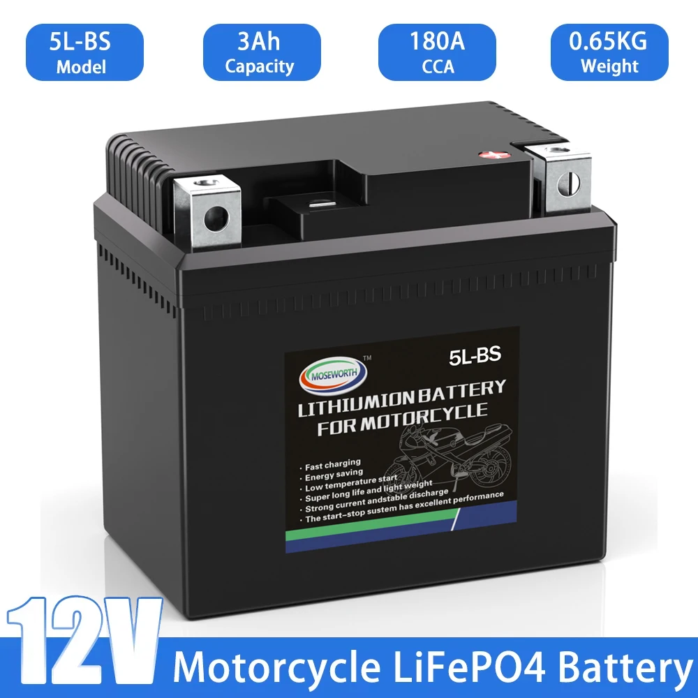 Why the 12V 3Ah LiFePO4 Battery is the Best Choice for Your Motorcycle or ATV