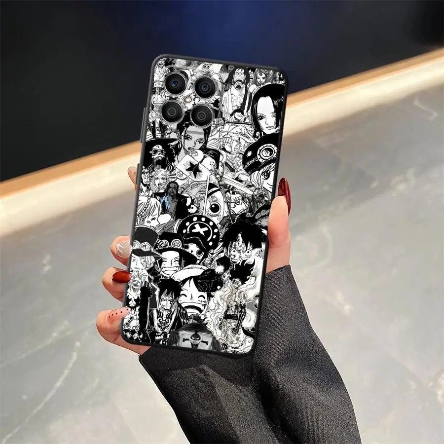 Phone Case for Huawei P20 P40 Lite P30 P20 Pro P Smart 2019 P20 Lite 2018 Soft Cover One Piece Luffy Nico Robin Chopper