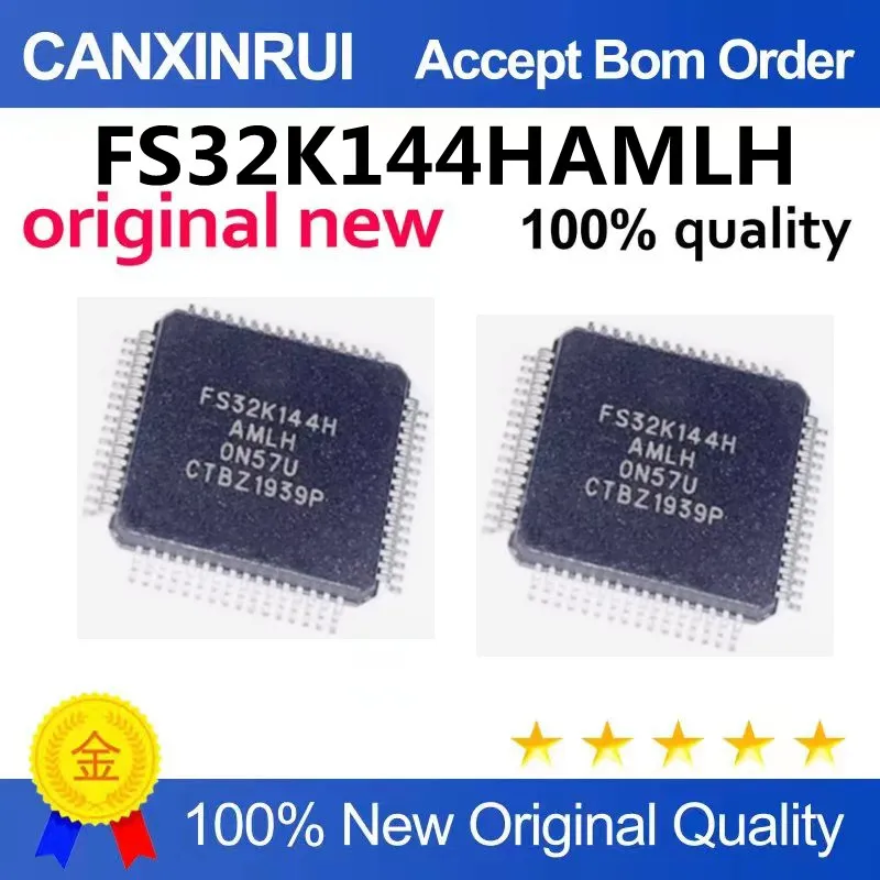 (5-100piezas)FS32K144HAMLH S32K144HAT0MLH Single-hip Microcomputer Chip Brand New Original