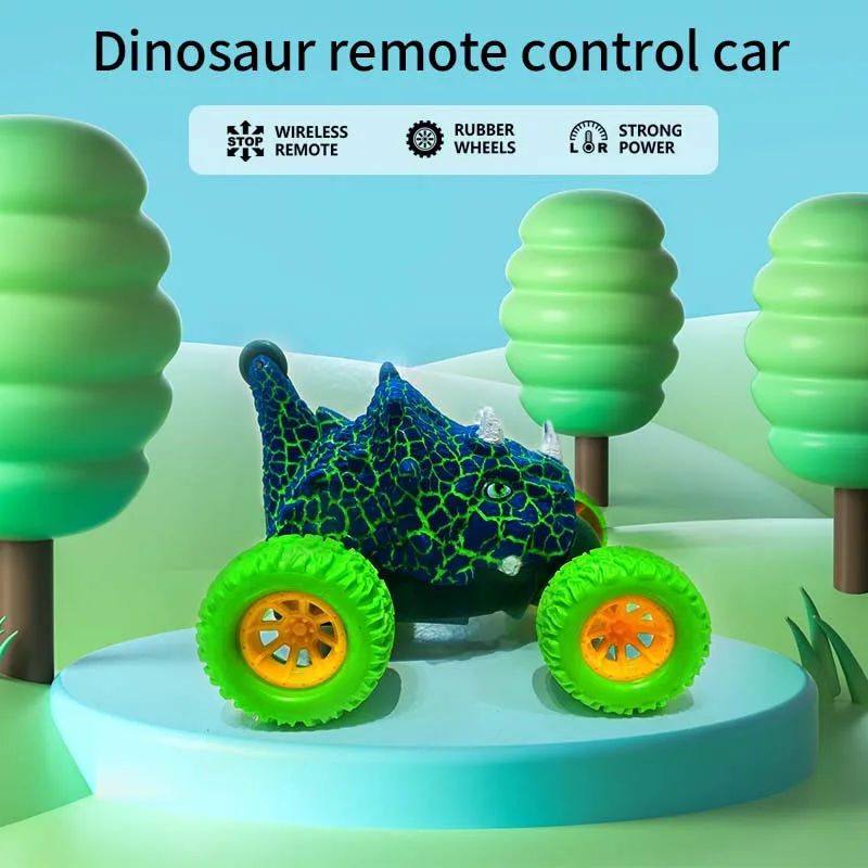 Dinosaurio Acrobacias Coche Triángulo Dragón Tiranosaurio Dragón