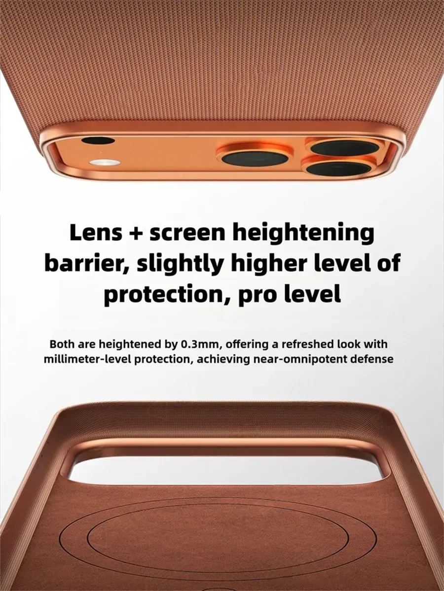 New Original Technology Woven Magnetic Case For iPhone 18 Pro 17 16 15 14 13 Pro Max For Magsafe Wireless Charger Official Cover