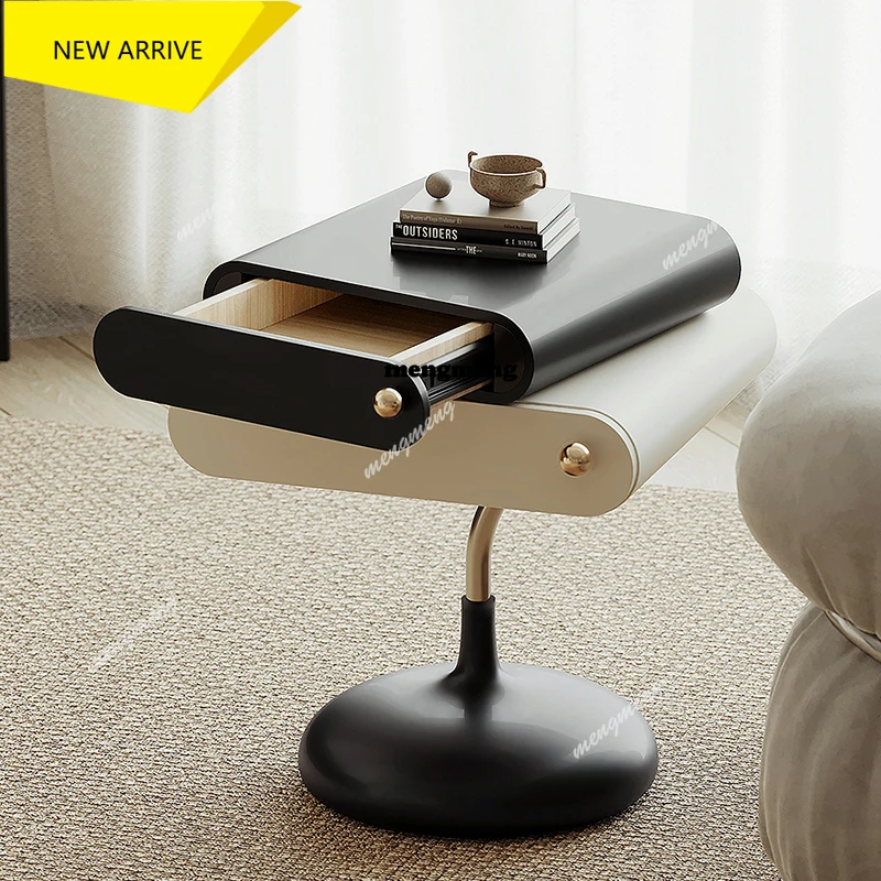 

Minimalist White Small Nightstands Modern Nordic Trendy Cool Metal Nightstands Apartment Italian Mesa De Noche Home Furniture