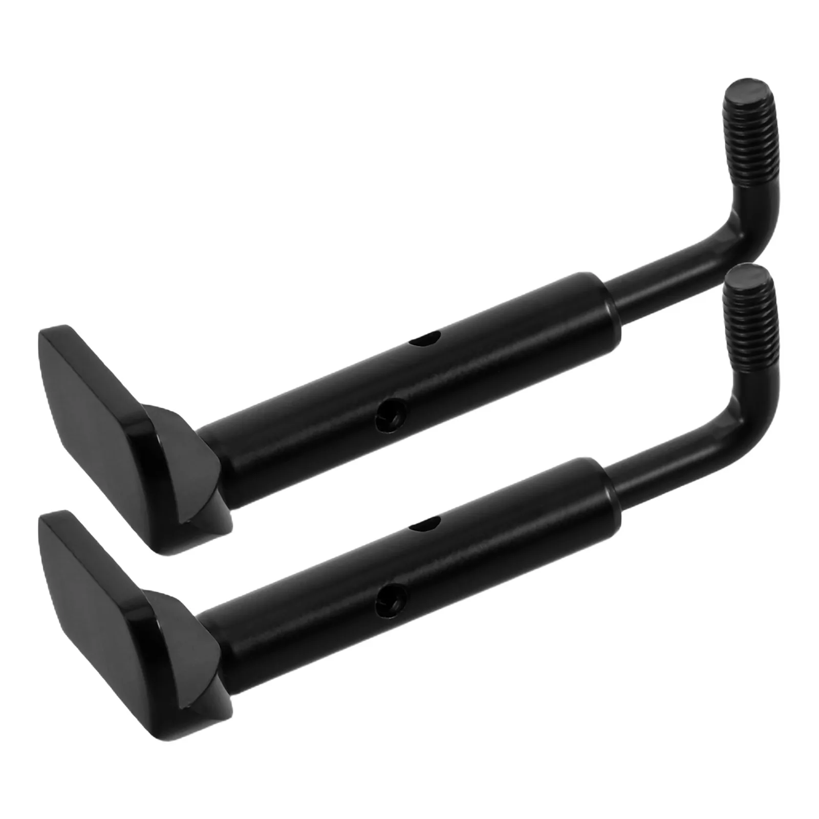 

2pcs Violin Chin Rest Screws Half Section Black Positive Negative Metal Clamp Replacement Parts Accessories Small Chin Rest