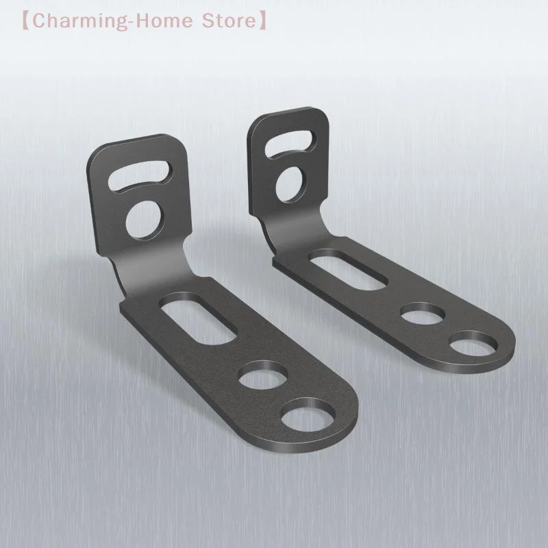 【M】2pcs L Shape Bracket For Motorcycle LED Light Multi Functional Headlight Bracket For Motorcycle Auxiliary Light Mount Holder