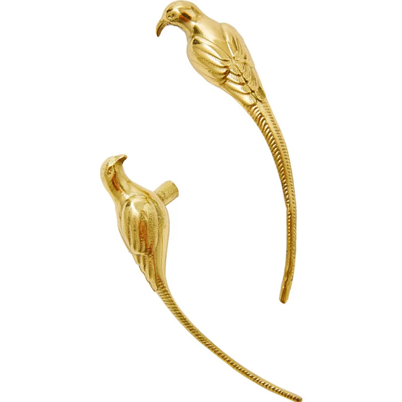 Golden Magpie Personalized Shoe Cabinet Wardrobe Handle Creative Retro European Style High-end Wine Cabinet Drawer Door Handle