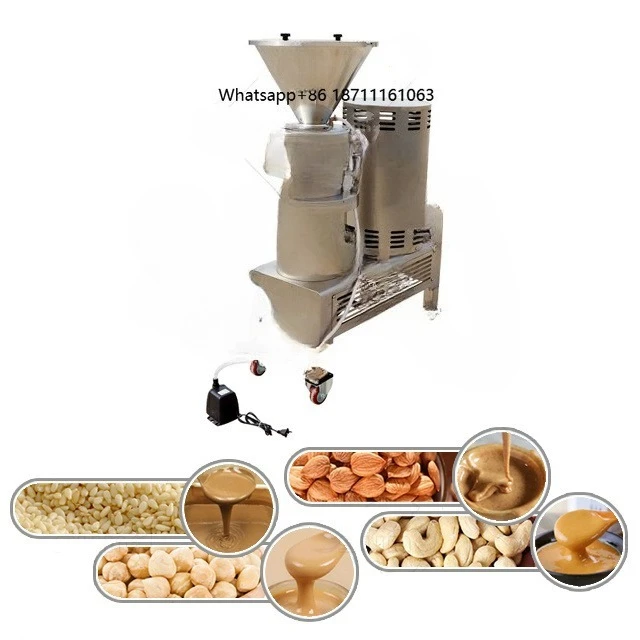 Hot Sale Sesame Butter Making Machine Industrial Tahini Making Grinding Production Line peanuts Butter Machine