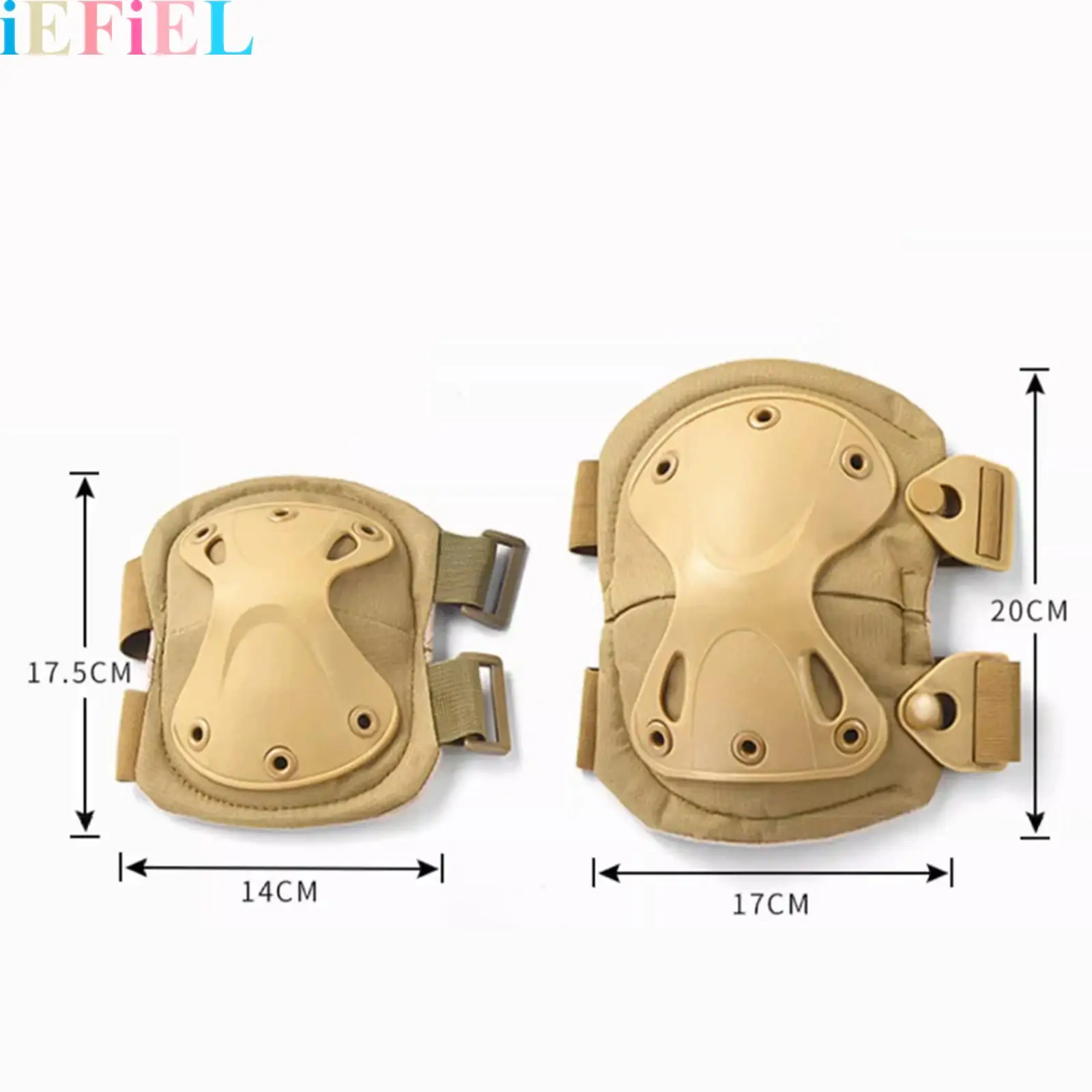 

4Pcs Professional Combat Knee Protective Pads Set for Outdoor Cycling Training for Kneeling And Crawling Protection Guard Pads