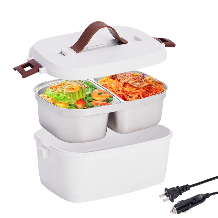 

High Quality Multi-functional Electric Lunch Box Portable 80W1.2L Heated Food Heater