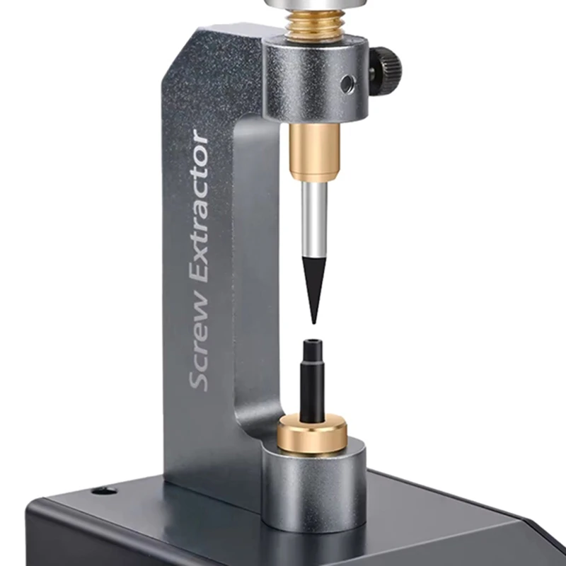 Abkp-extrator de parafuso de óculos óptico, ferramenta de lente, acessórios de cinto de perfuração de metal, remoção de parafuso quebrado, processador de óculos