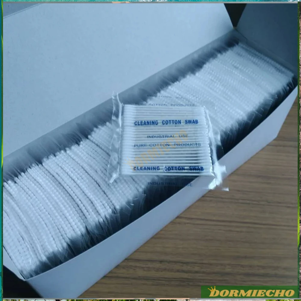 

High Quality Dust-free Cotton Swab 10Bags/Lot OEM Anti-static Cotton Swab Domestic Purification Cotton Swab Same as HUBY-340