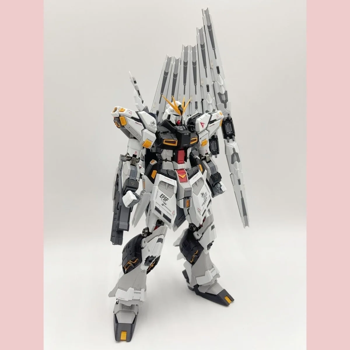 VT V-TIGER MG RX-93 V مقاتلة عمل الشكل 1/100 مقياس GK نمط التجمع أطقم منمذجة U.C.0093 أنيمي الشكل ديكور هدية عيد ميلاد