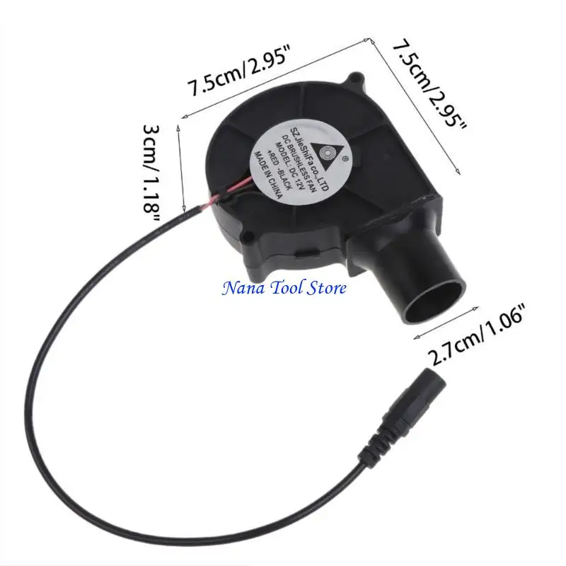 31 GJ BEELATORE AIR AIR BEEKERS BENTILATORE ELETTRICO PER CAMPING OUTDOOR BARBECUE