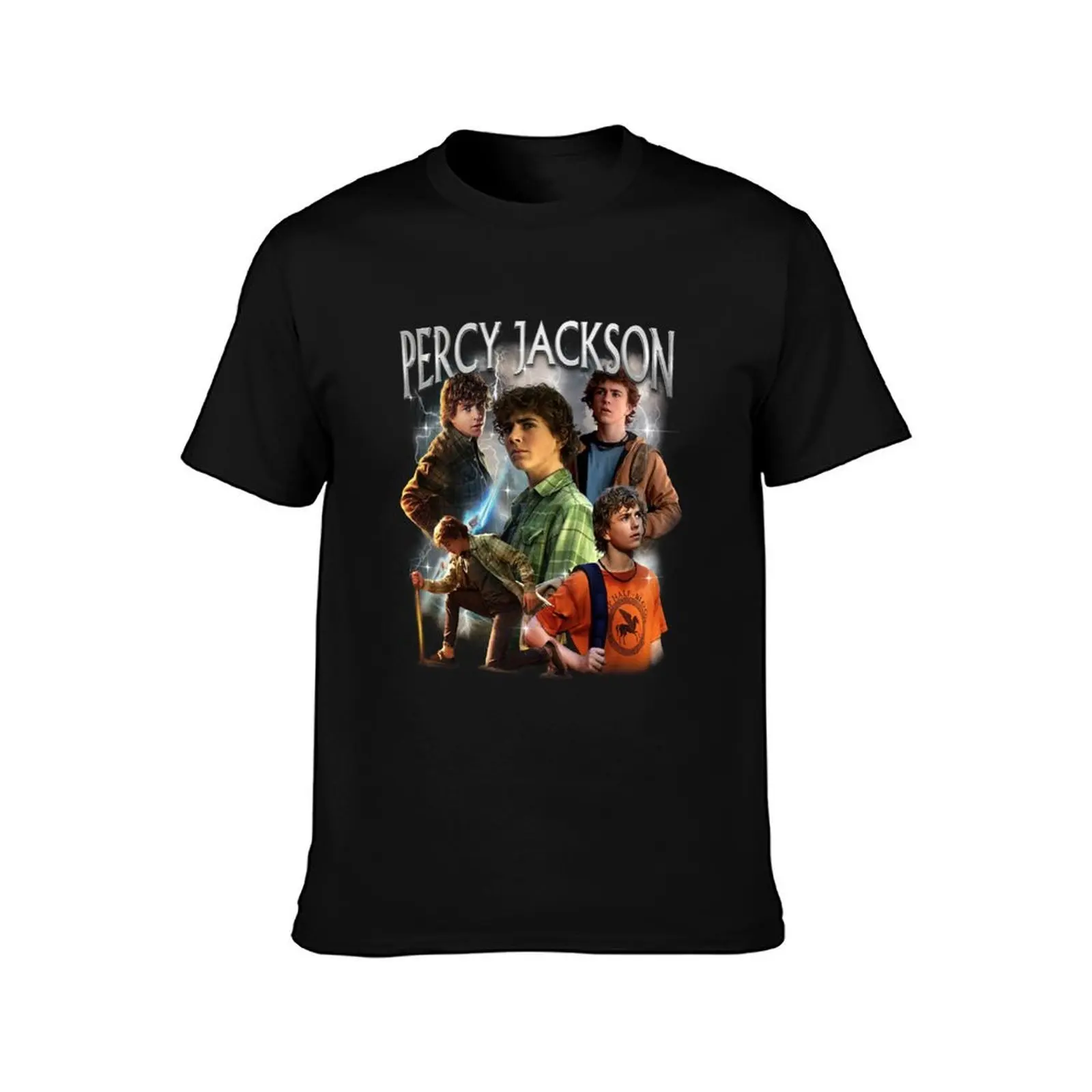 Percy Jacks0n Camp Half Bl0od T-Shirt Halloween Casual T-Shirt