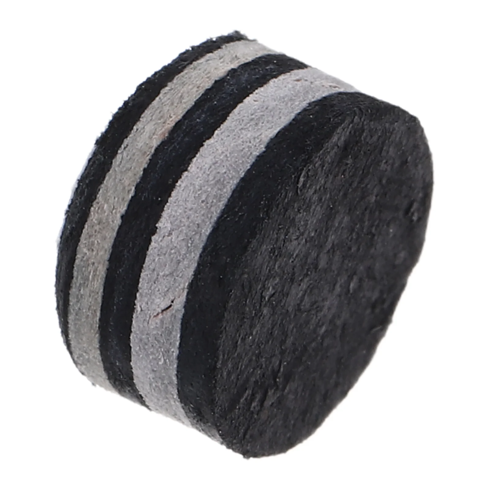 

6 Layer Black White Laminated Snooker Cue Replacement Tips 10mm Diameter Glue on Pool Stick Cue Tips Billiard Accessories