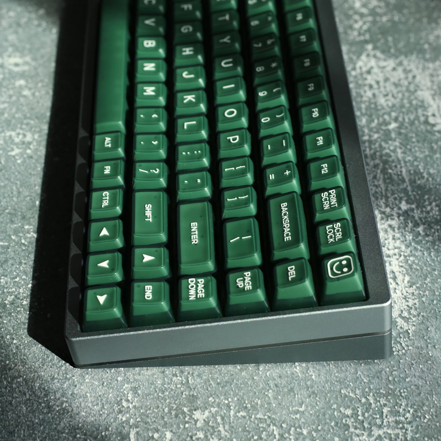 Imagem -05 - Kbdiy-teclas Mecânicas do Teclado 135 Teclas Perfil SA Verde Keycap Translúcido para Jogos Iso Custom Double Shot