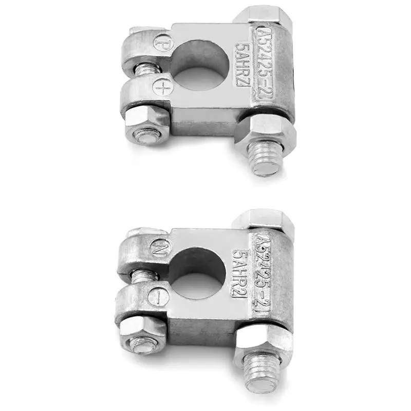 Top Post Negative And Positive Battery Connectors(4 Pairs) For Marine Vehicles, Boats, Rvs-AT36