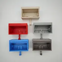 Car Garage Key Holder With Opening Door Fun Garage Keychain Wall Hanging Car Key Holder Easy Installation Wall Decoration