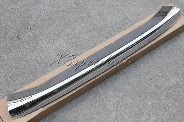 ABS Chromed Front Bumper Skid Bottom Grill Cover Trim For Mazda Cx-5 Cx5 2013-2016