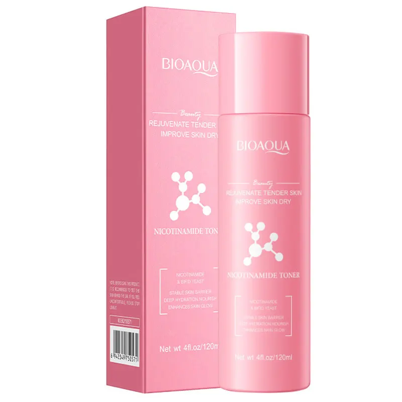 

BIOAOUA Niacinamide Hydrating and Rejuvenating Toning Level Smooth Softening Whitening Facial Care Toner