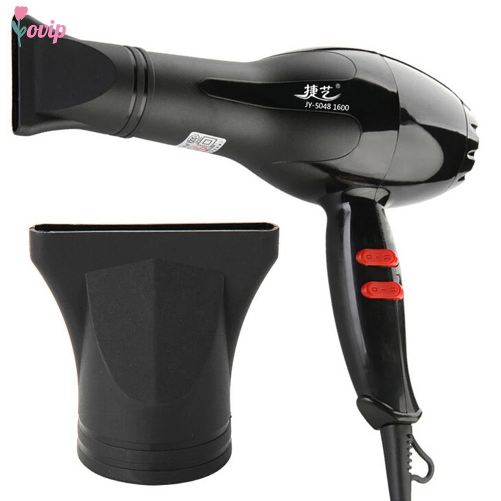 1PCS Hair Dryer Nozzle Not Easy To Break Thermo Blow Dry Hair Dryer Black Nozzle