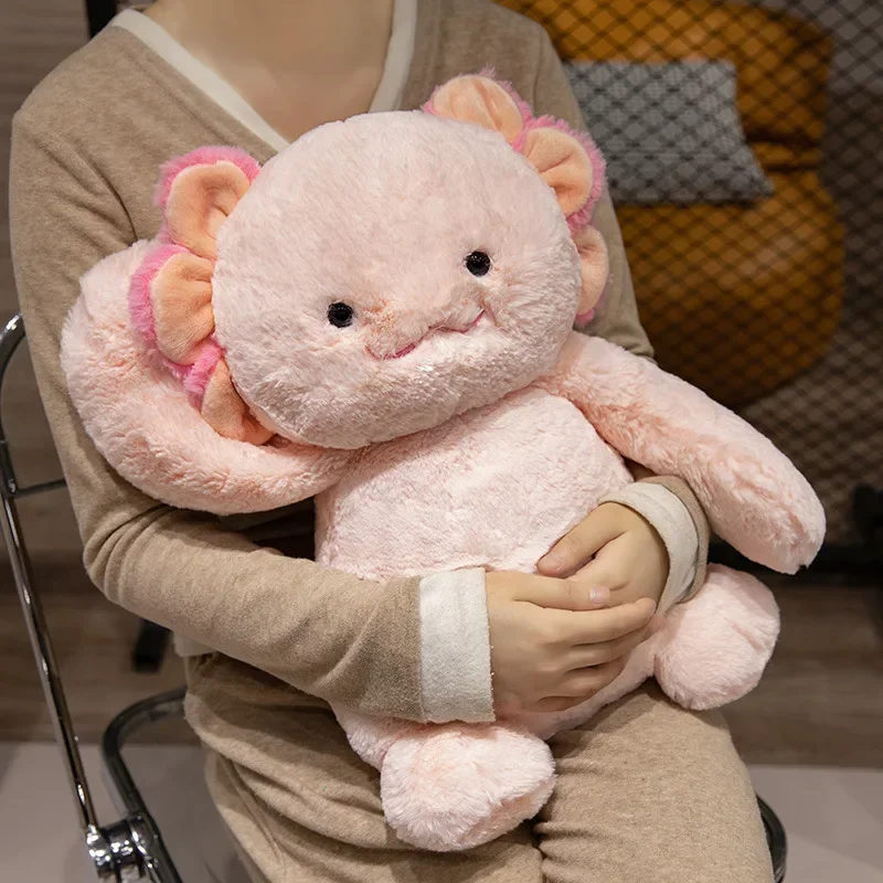 30/40cm Kawaii สัตว์ Fluffy Appeasing ตุ๊กตาของเล่นตุ๊กตา Axolotl Sloth กบลูกสุนัขนุ่ม Plushie Peluche เด็กของขวัญวันเกิด