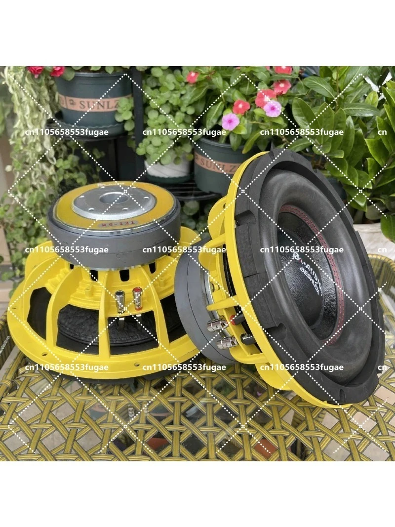 10 Inch 12 Inch 15 Inch Dual Voice Coil Long Stroke Subwoofer Speaker 4 Ohm Car Audio Bass