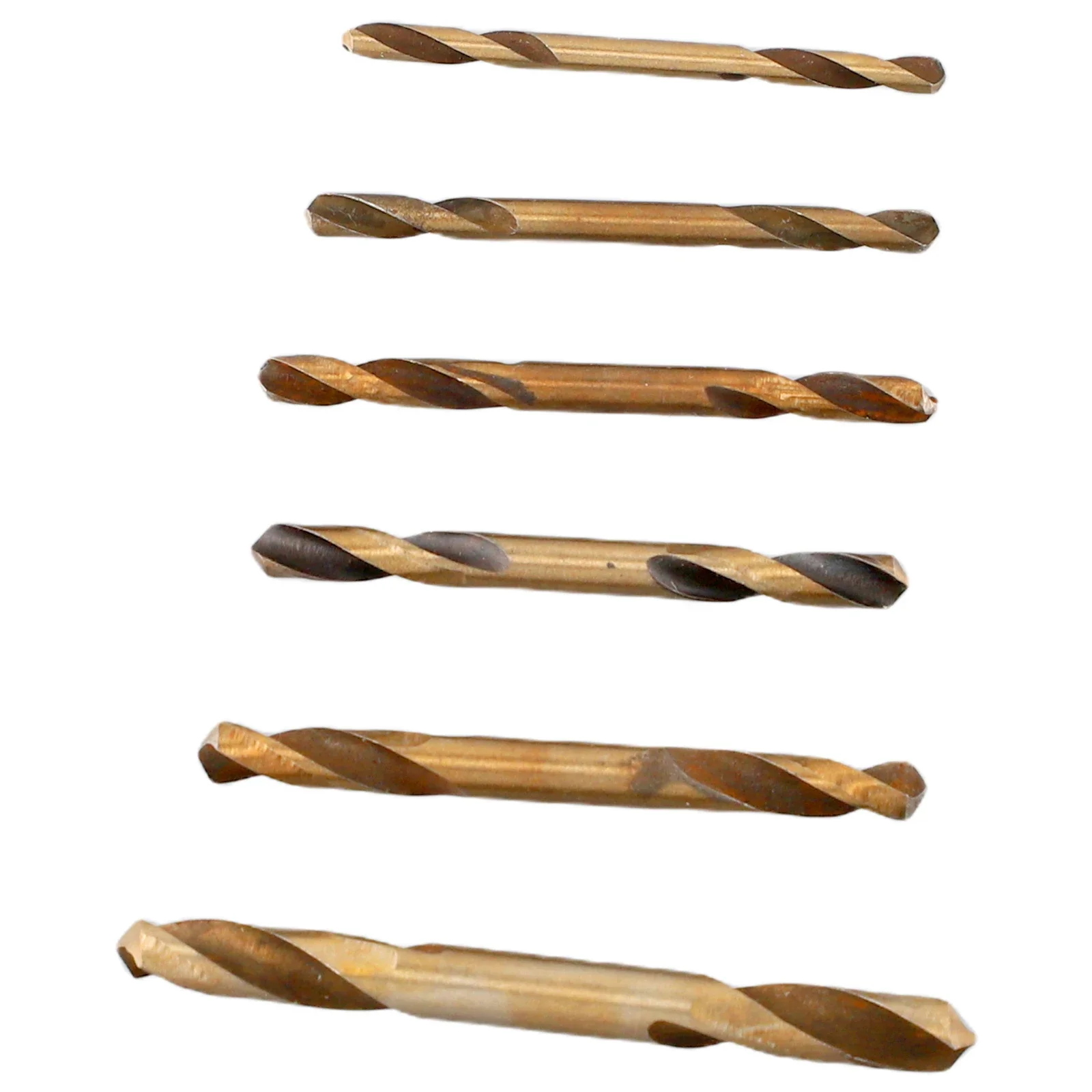 6pcs HSS High Speed Double-headed Auger Drill Bits Metal Stainless Steel Wood Drilling Wood Drilling Power Tool