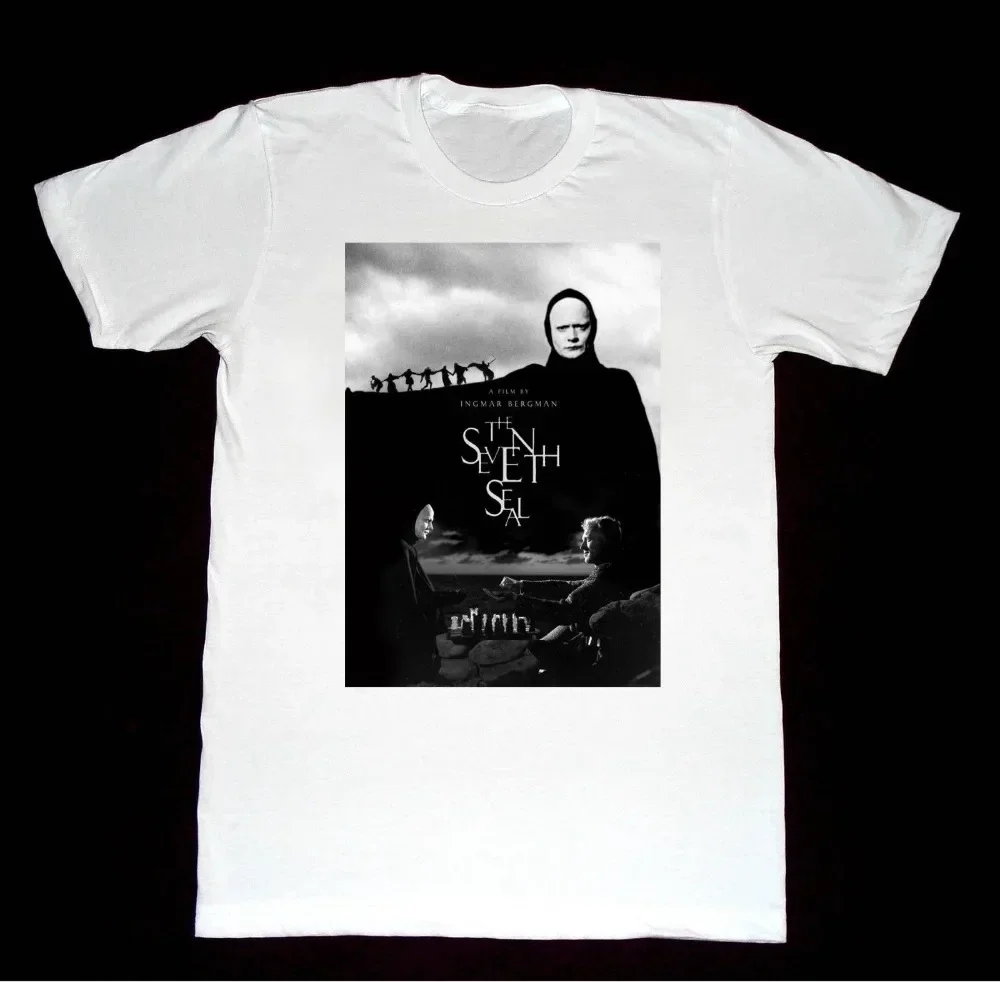 The Seventh Seal T Shirt Brand 2019 Summer Kpop Fashion Short Sleeve Casually Crew Neck Basic New Printing Casual Tops Shirt