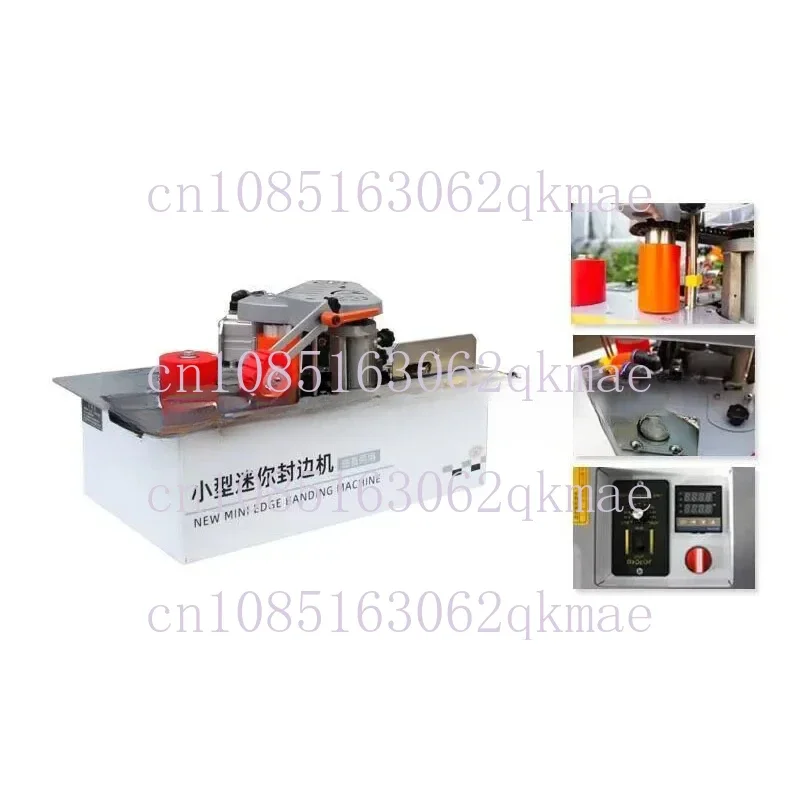 Mini 220V  Can Be Used With Saw Table 1200W Woodworking Portable Edge Banding Machine Home Improvement