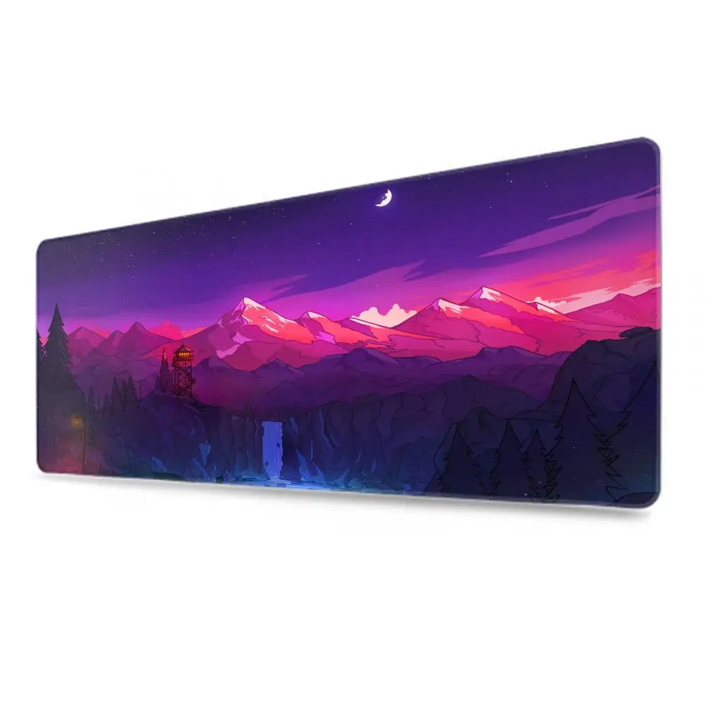 Laptop Keyboard Gaming Mats Mause Ped Forest Trees Xxl Mouse Pad Gamer Black Mousepad Computer Tables Desk Mat PC Office Carpet