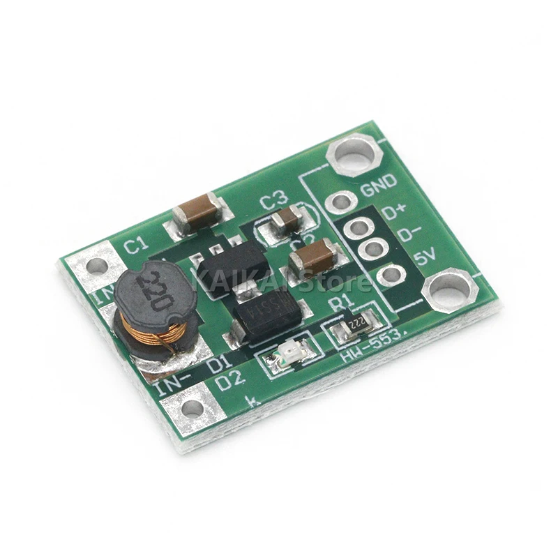 600mA DC-DC Mini modulo di alimentazione Step-Up convertitore Boost Step-up da 1-5V a 5V nuovo