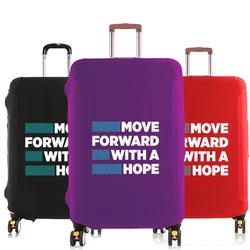 Fashion Luggage Case Dust Baggage Cover 18-30 Inch Travel accessories Trolley dust covers Elastic Suitcase cover phrase Series