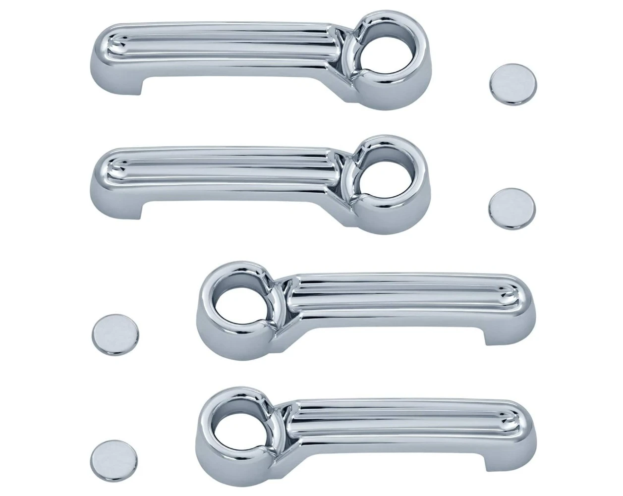 

Высококачественная хромированная крышка дверной ручки для Jeep Liberty 08-09, бесплатная доставка