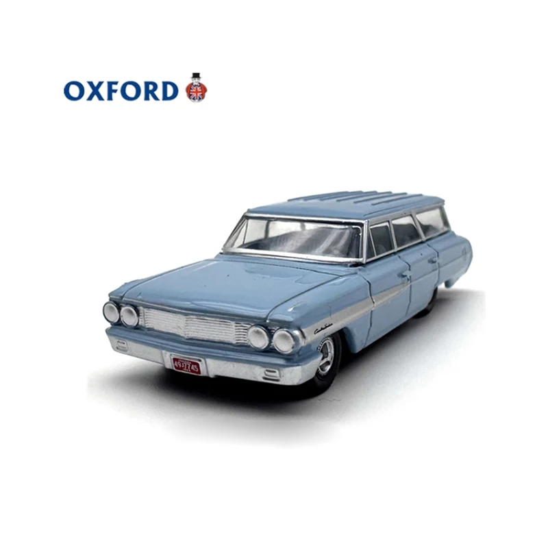 OXFORD Diecast 1:87 Scale Country Sedan 1964 Alloy Classic Car Model Finished Product Simulation Toy Collection Static Model