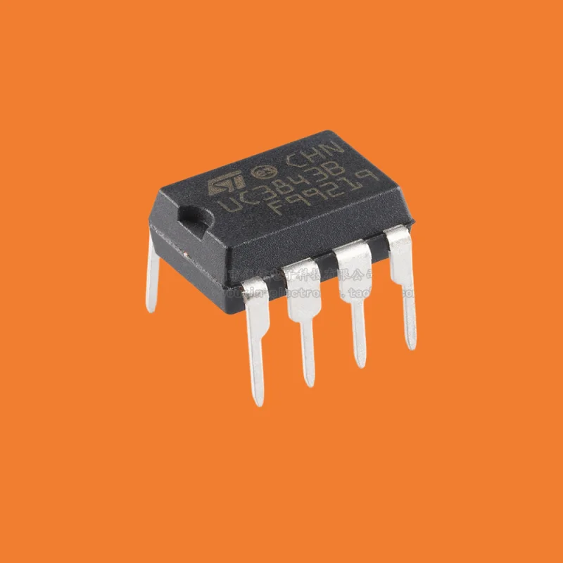 10pcs/Original genuine UC3843BN DIP-8 high-performance current type PWM controller chip