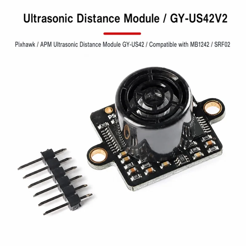 GY-US42V2 Pixhawk APMFlight Control Ultrasonic Distance Measurement Sensor Module Interface IIC I2C Replace MB1242 SRF02
