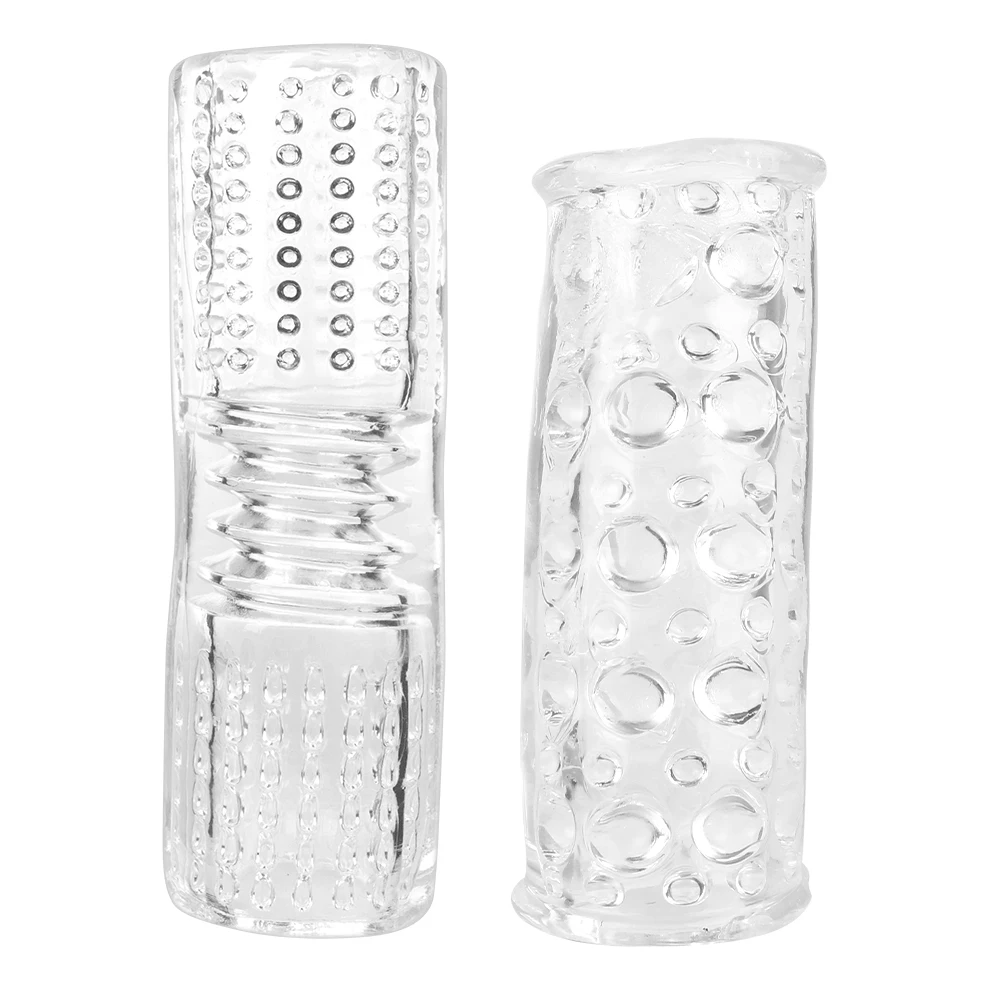 Spikes Condoms Pocket Artificial Vaginal For Men 18 Glans Sucking Penis Sucker Cock Exerciser Pump Male Masturbator Sex Toys 18