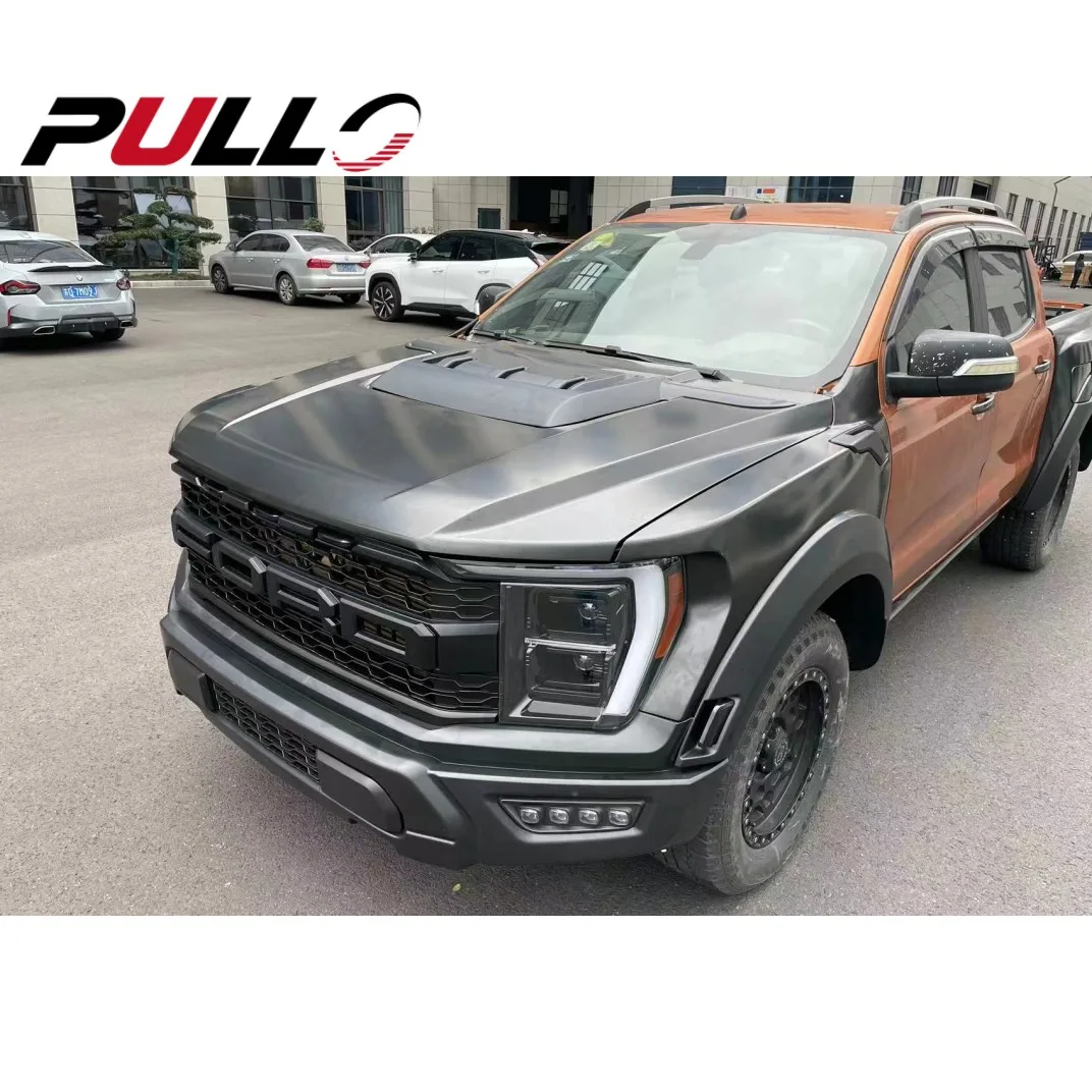 Kit de carrosserie de pare-chocs de voiture de haute qualité pour. Le style Ranger 2012-2021 à 2021 F150 raptor comprend un capot de garde-boue avant et arrière