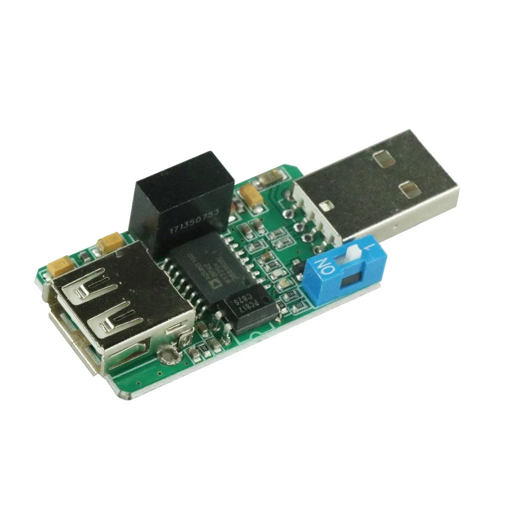 Neues 1500V USB zu USB Isolator Board Schutz Isolation Adum4160 Adum3160 Modul