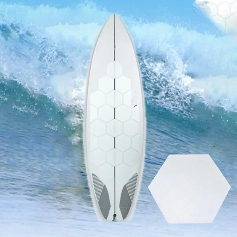 

20PCS Clear Surfboard Deck Grip Pad-Anti Slip Paddleboard Grip Stickers Waterproof Protective Film Boating Accessories